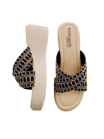 Multi Color Cross Wedges