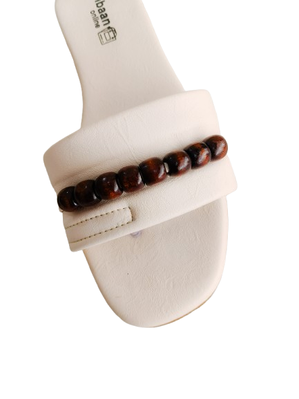 Wooden Pearl Flip-Flop