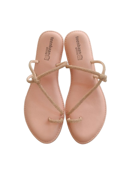 Glittering Diamond Fancy Slipper