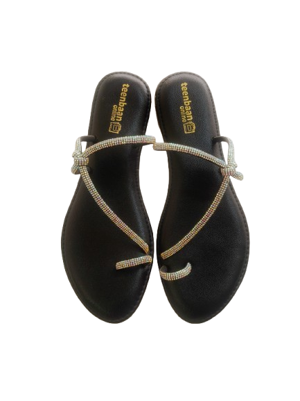 Glittering Diamond Fancy Slipper