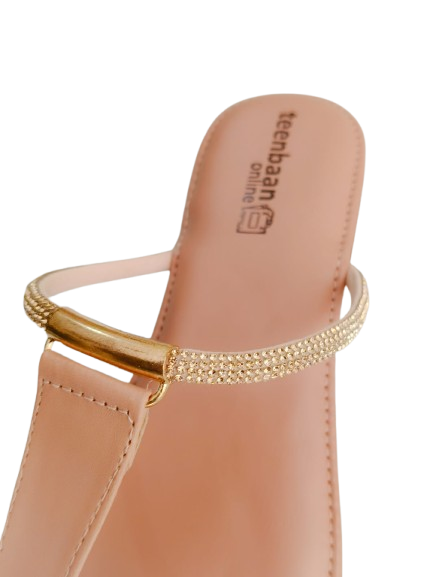 Glittering T Slippers