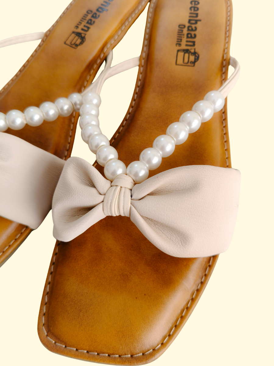 Pearl Petal Flip-Flop