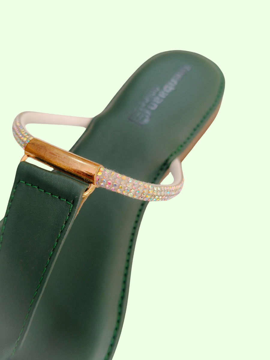 Glittering T Slippers
