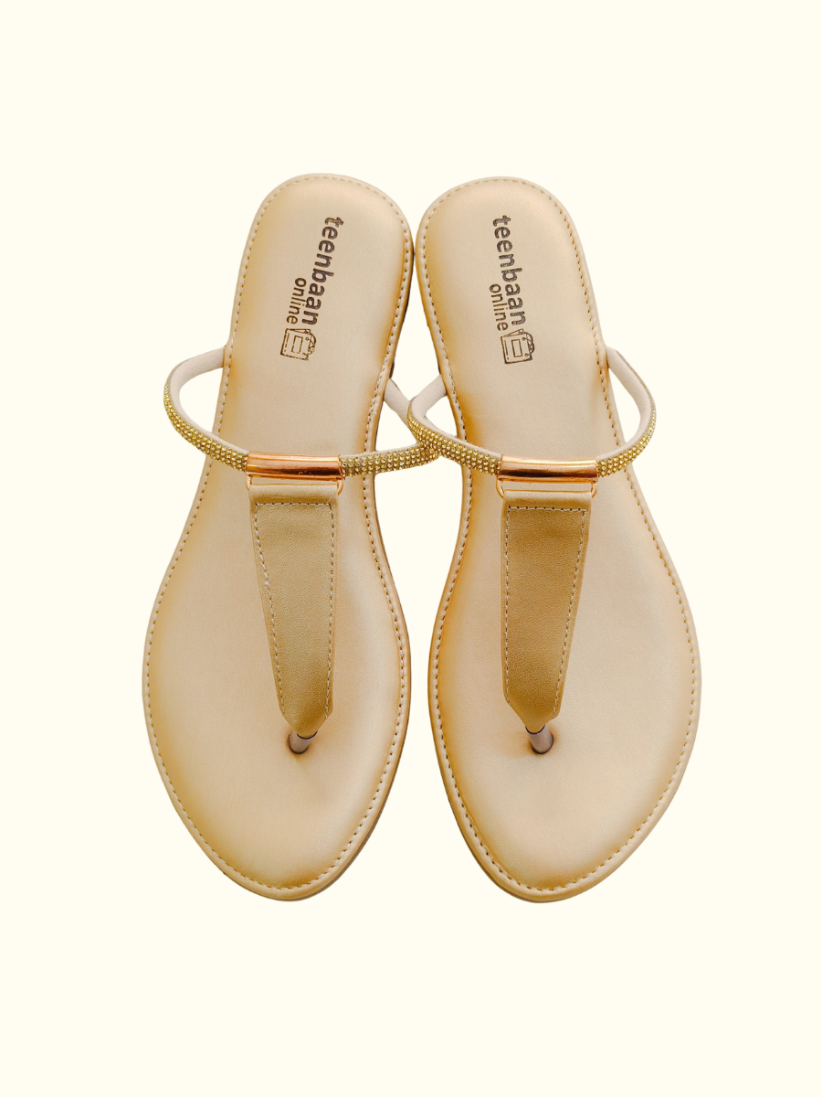 Glittering T Slippers