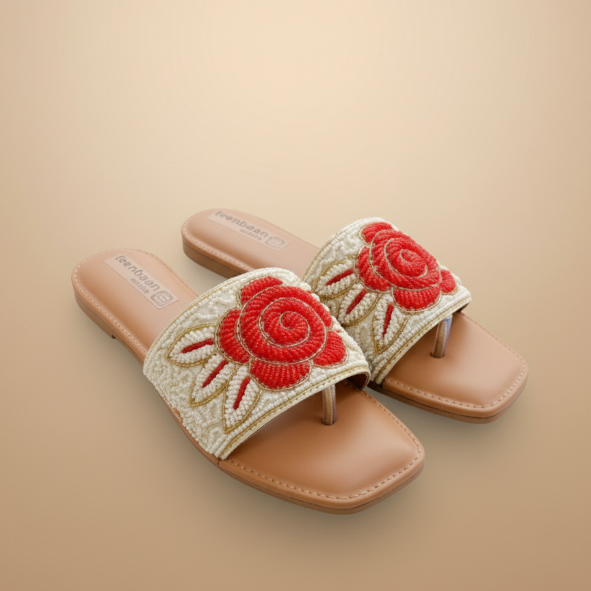 Zari Work Flip-Flop