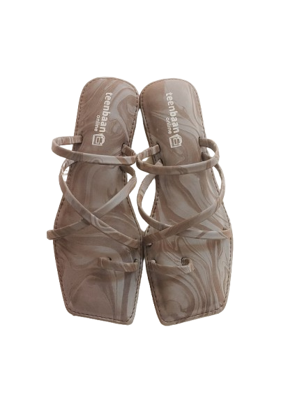 Coral Multi Cross Slipper