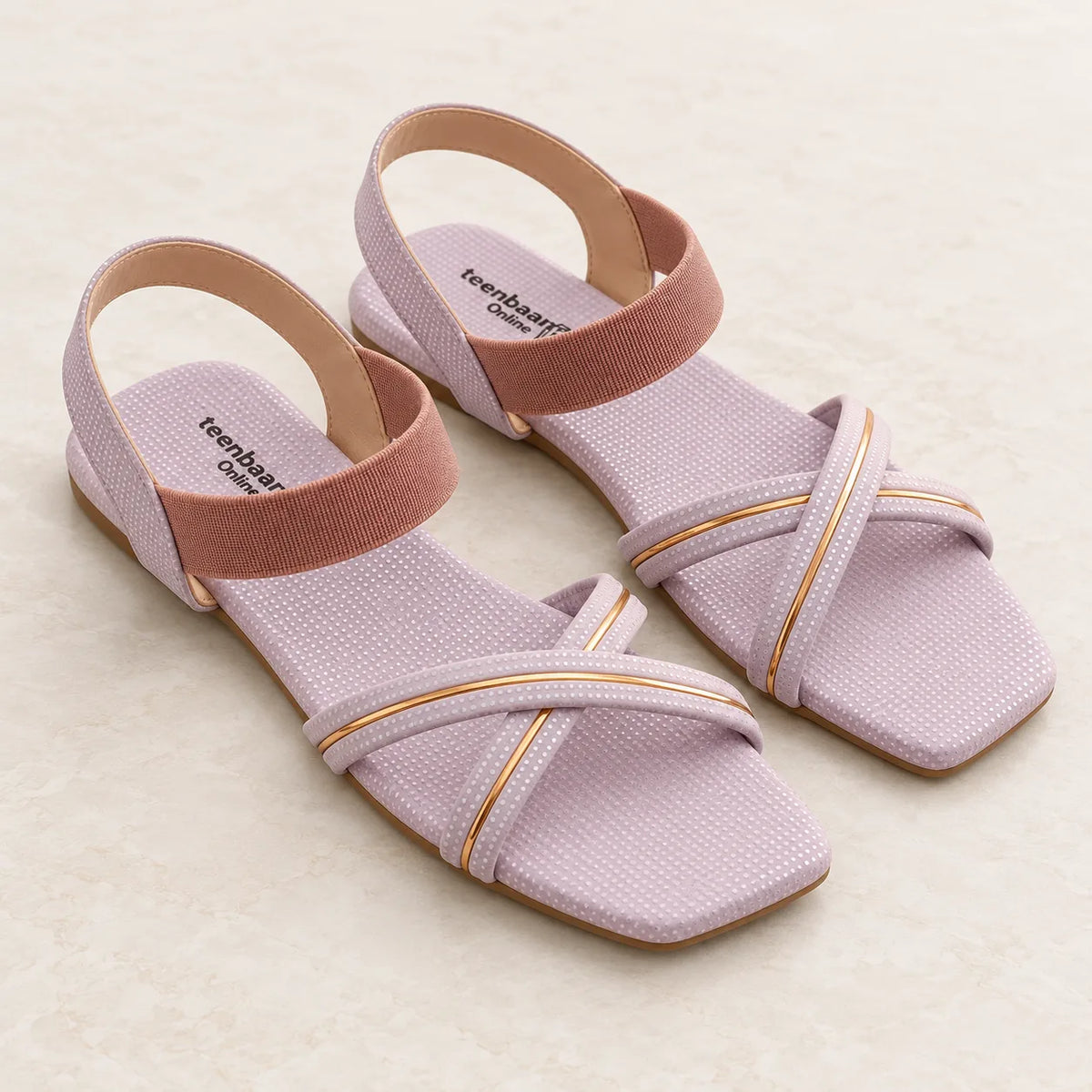 Dot Shining Sandals