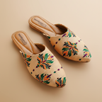 Royal petal Mules