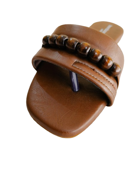 Wooden Pearl Flip-Flop