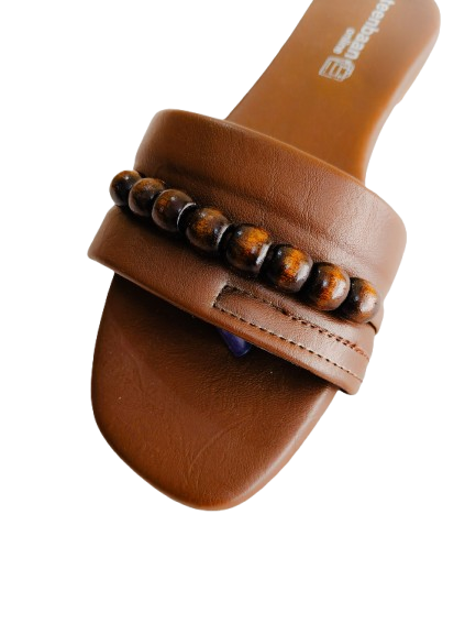 Wooden Pearl Flip-Flop