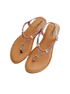 Braid T Strap Sandals