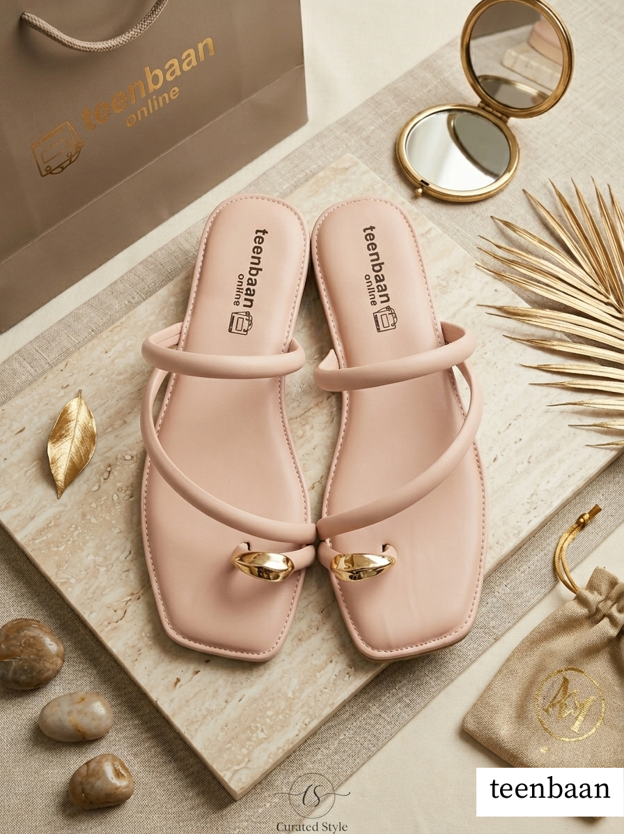 Goldie Toe-Ring Slippers
