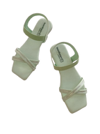 Dot Shining Sandals