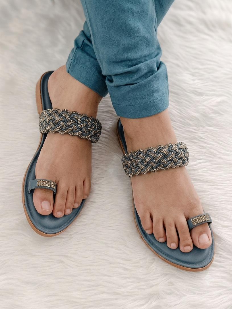 Fancy Stone Slipper