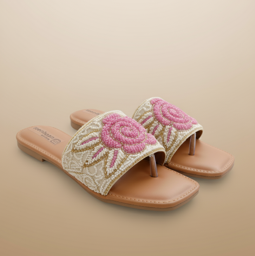 Zari Work Flip-Flop