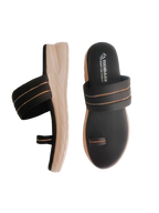 Synthetic Teo Heel Slippers
