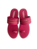 Synthetic Teo Heel Slippers