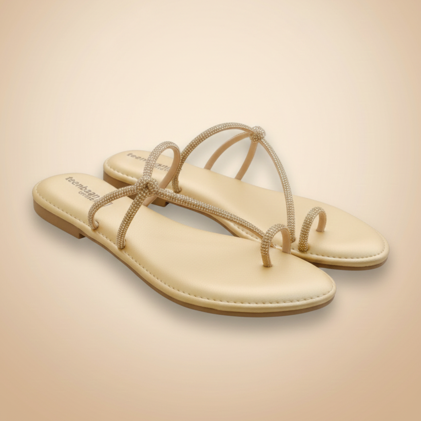 Glittering Diamond Fancy Slipper