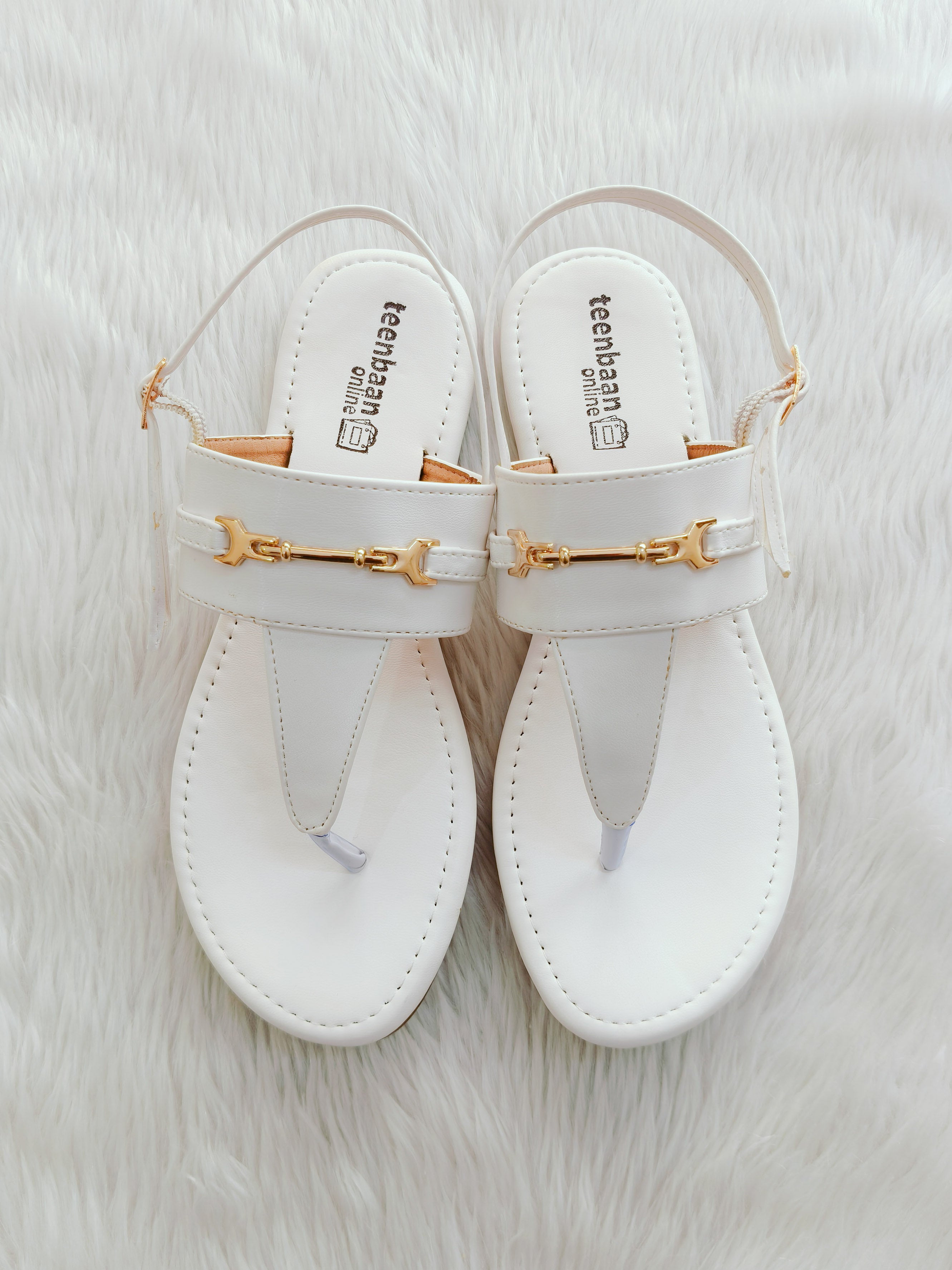 teenbaan Premium T Strap Sandals