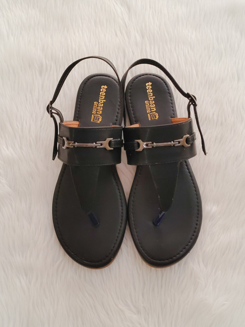 teenbaan Premium T Strap Sandals