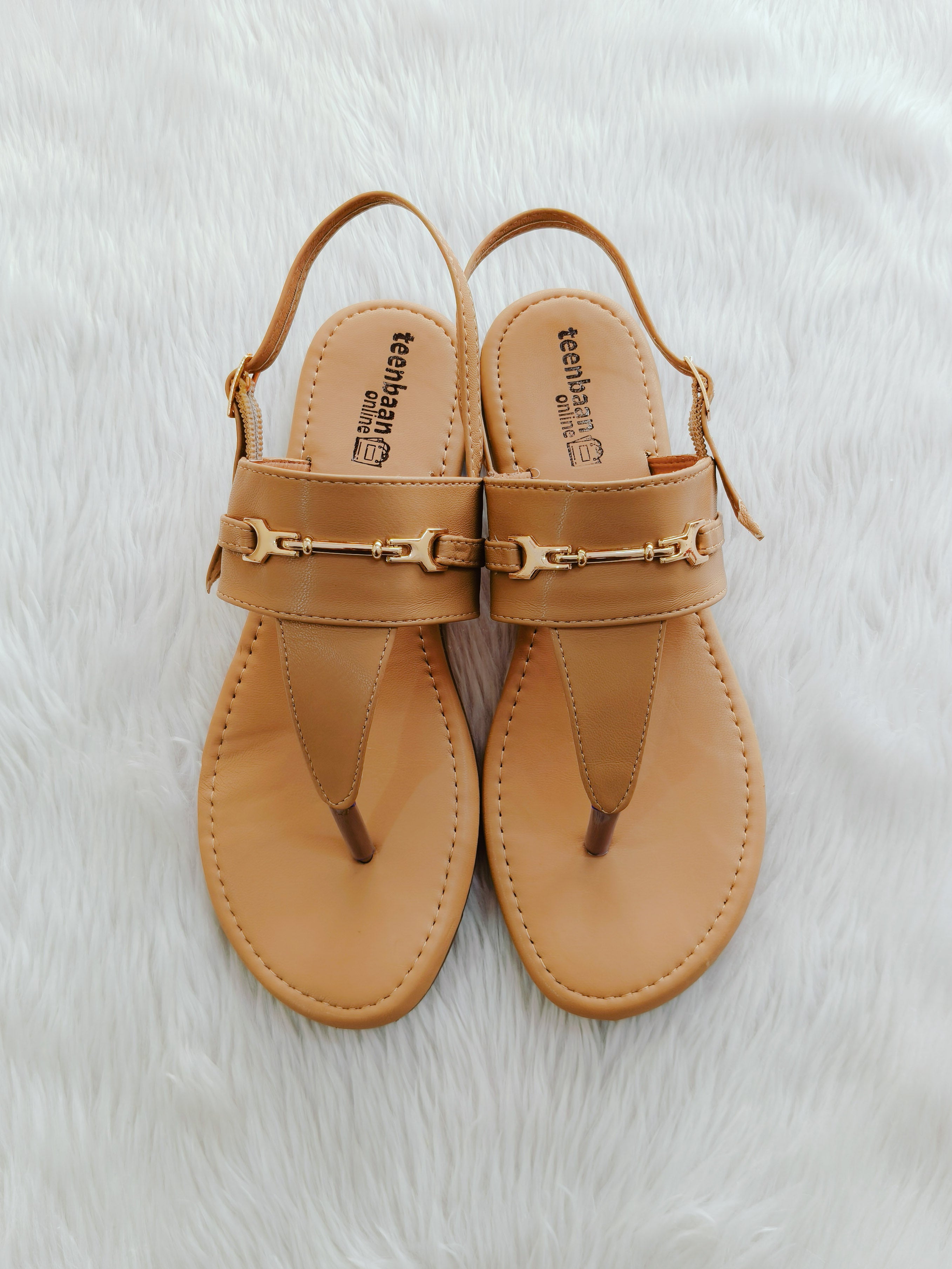 teenbaan Premium T Strap Sandals
