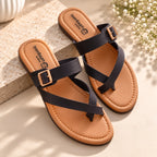 Formal Buckle Slipper