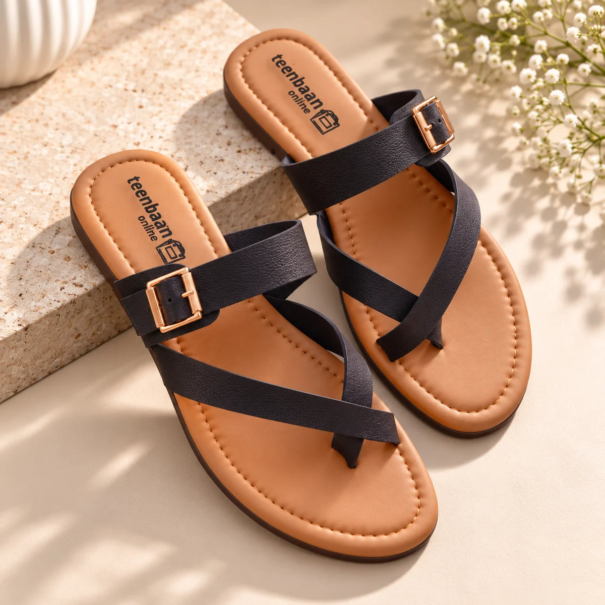 Formal Buckle Slipper