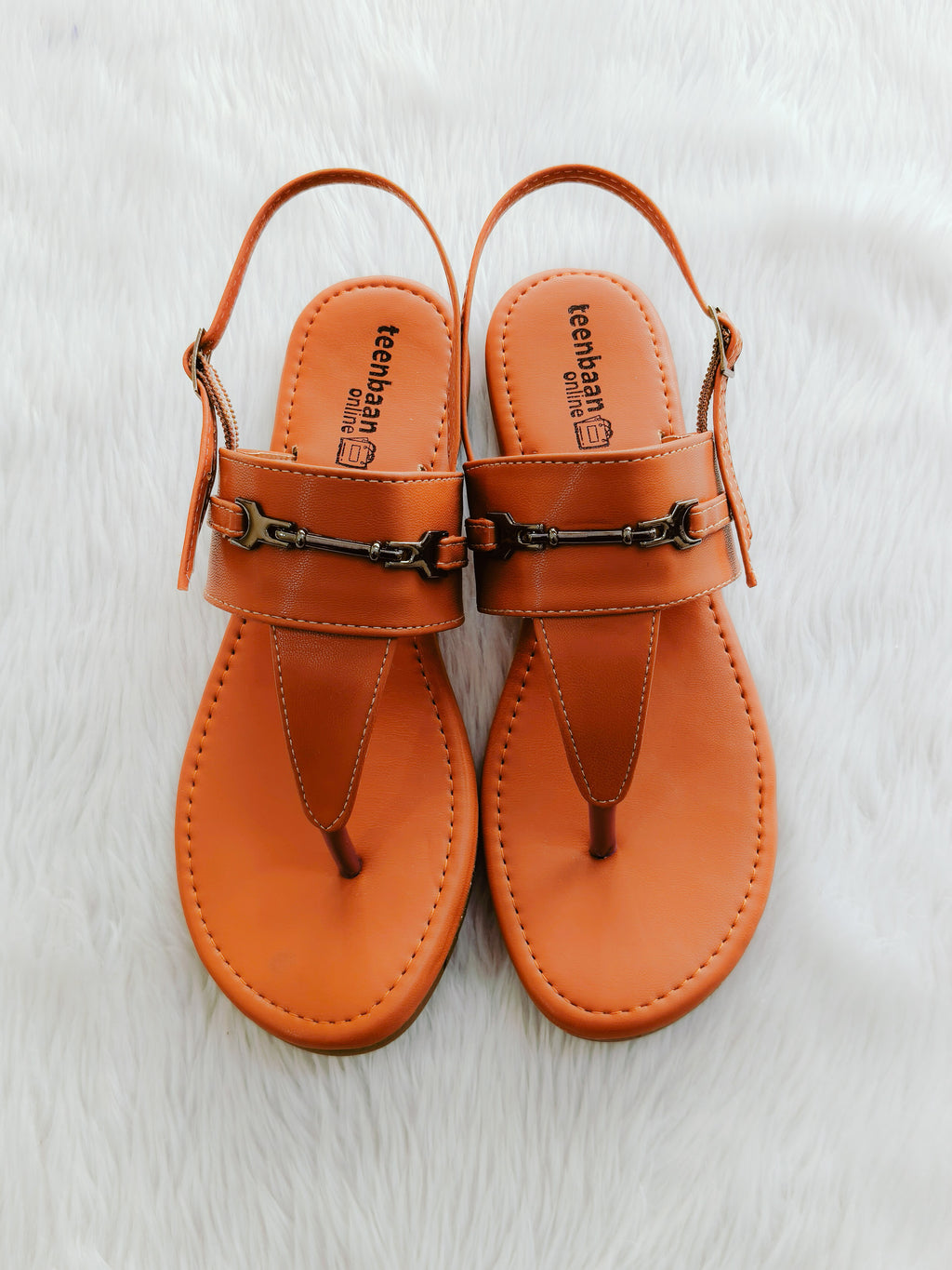 teenbaan Premium T Strap Sandals