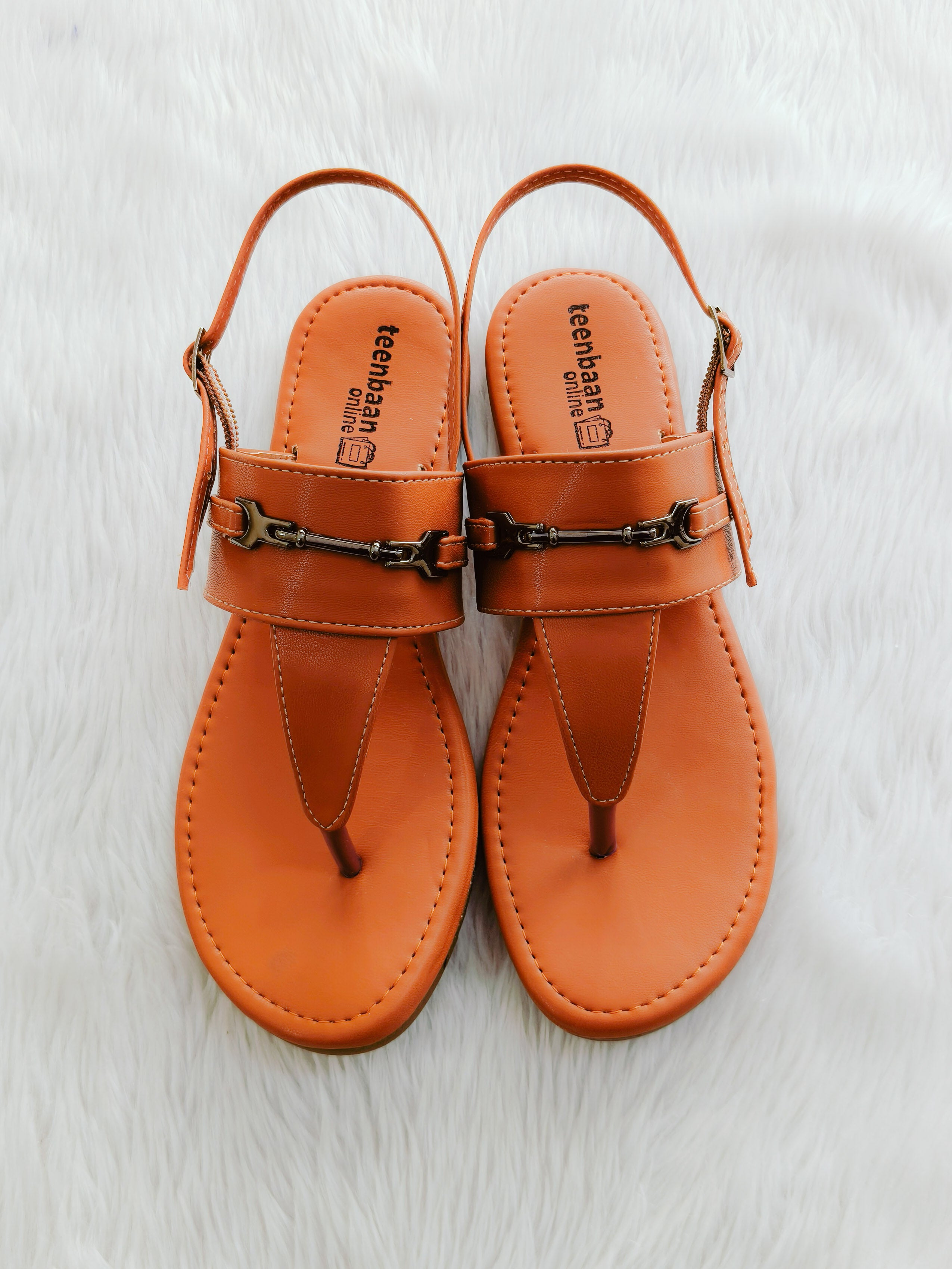 teenbaan Premium T Strap Sandals