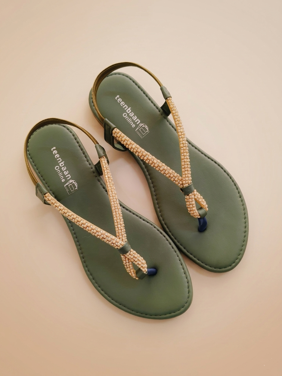 V-Glow Strap Sandals