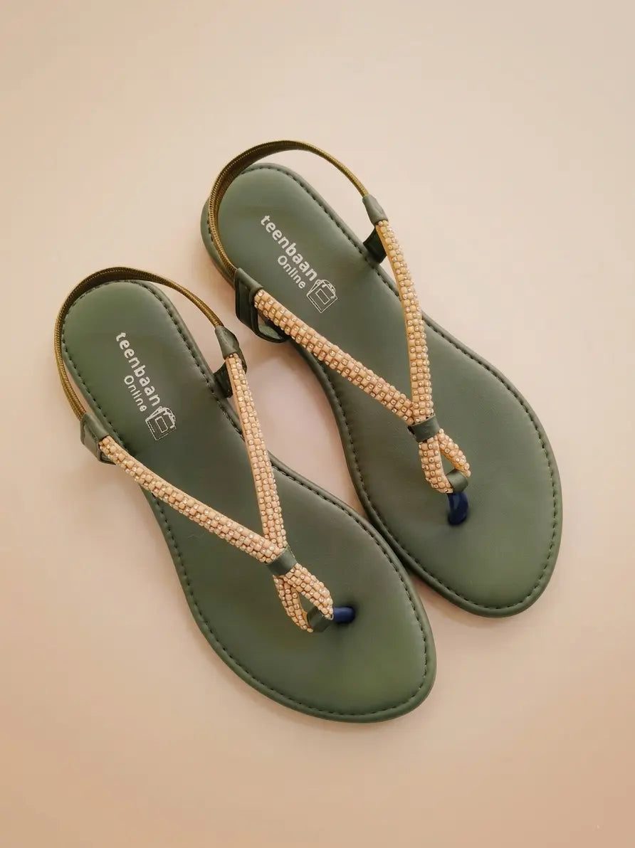 V-Glow Strap Sandals