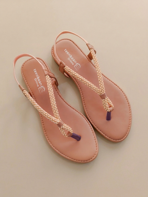 V-Glow Strap Sandals