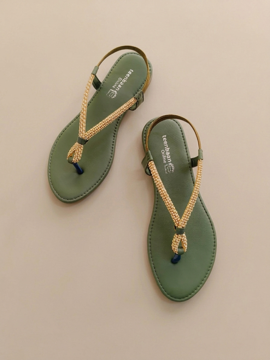 V-Glow Strap Sandals