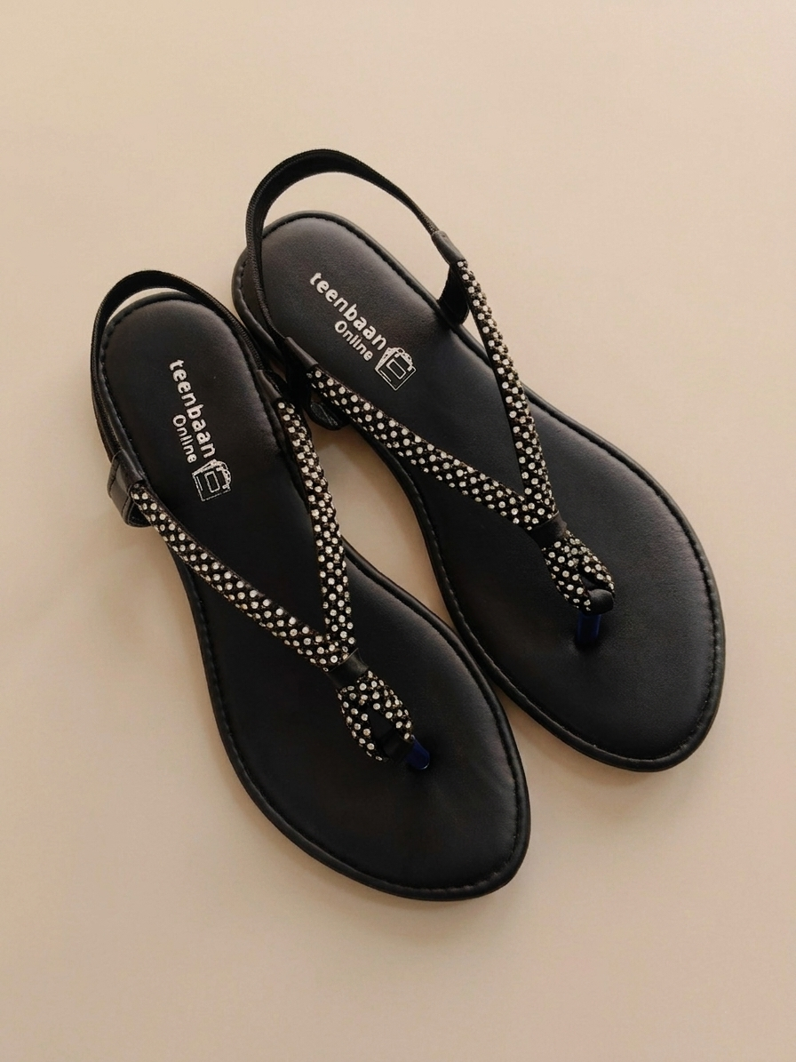 V-Glow Strap Sandals