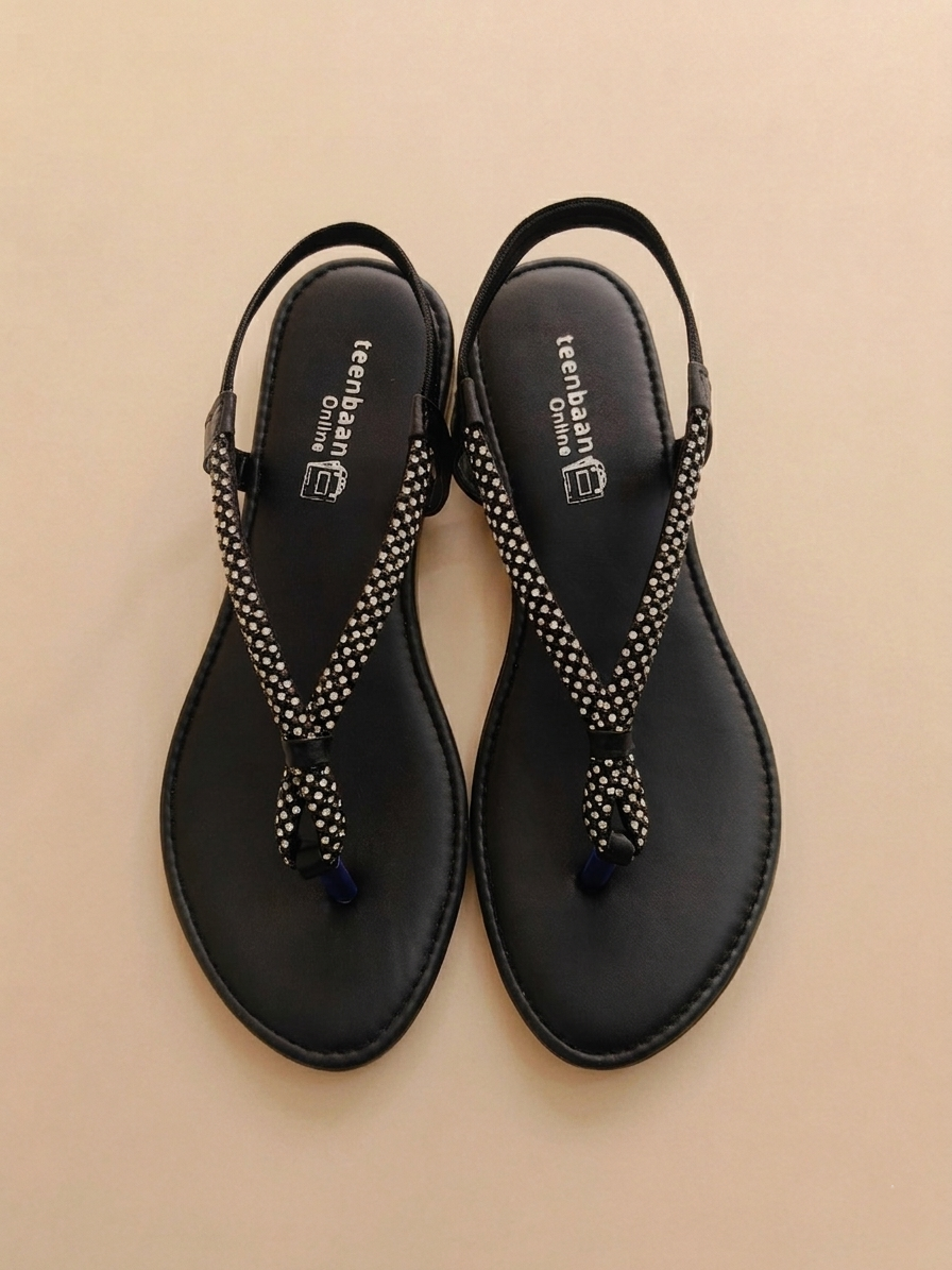 V-Glow Strap Sandals