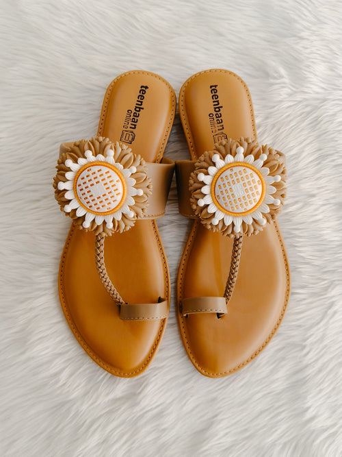 Sunflower Bloom Slippers