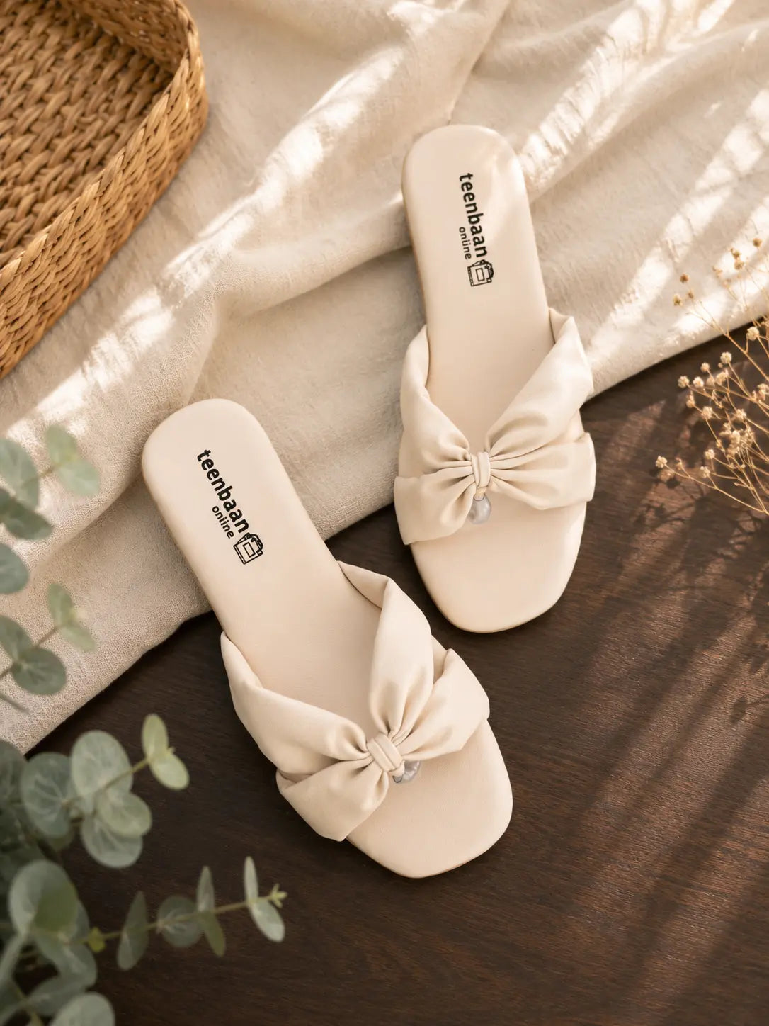 Blush Knot Flip-Flop