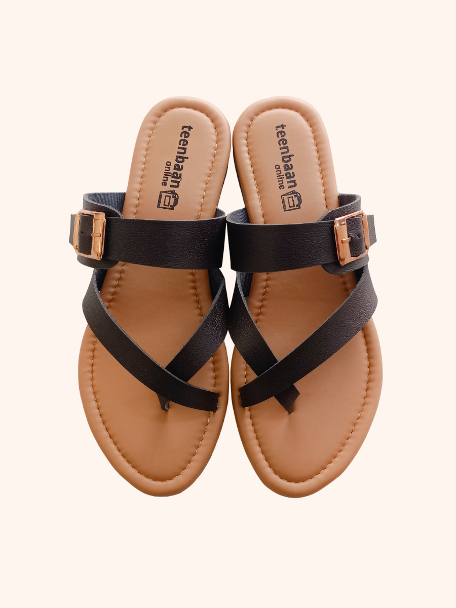 Formal Buckle Slipper