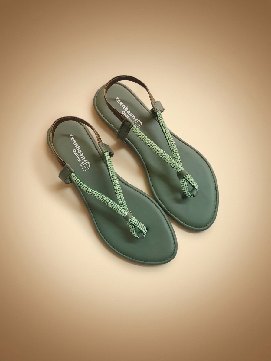 V-Glow Strap Sandals