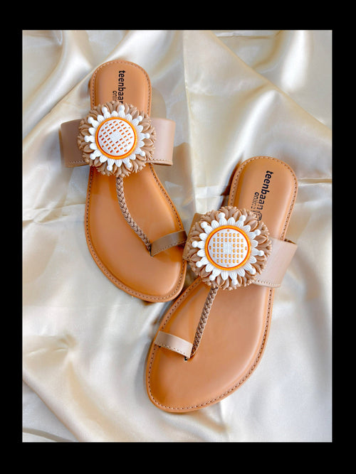 Sunflower Bloom Slippers