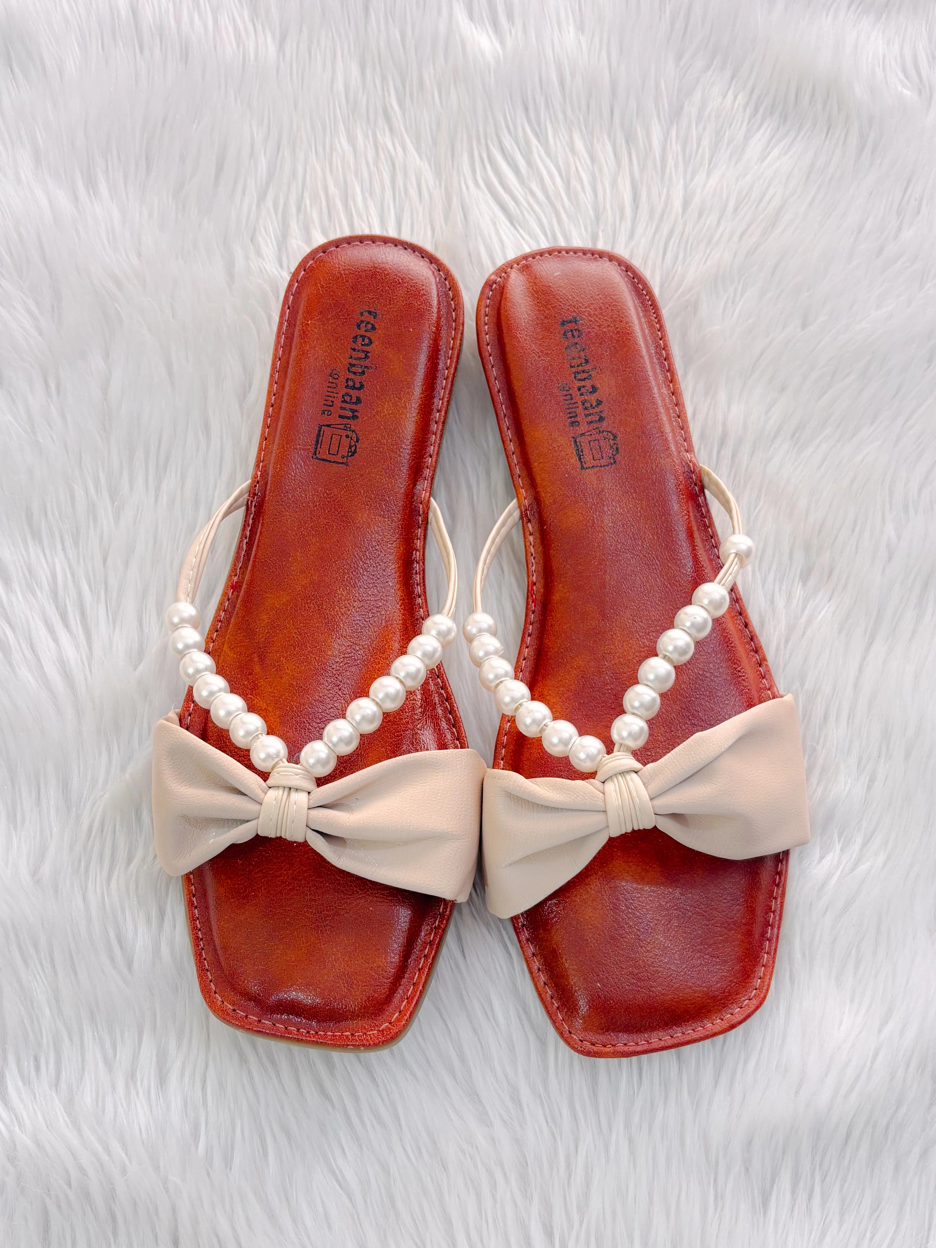 Pearl Petal Flip-Flop