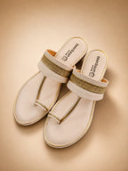 Noorani Gold Slipper