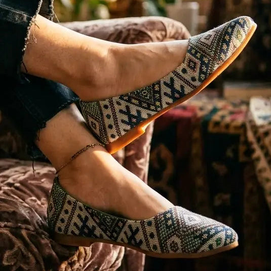 Phulkari Shoe
