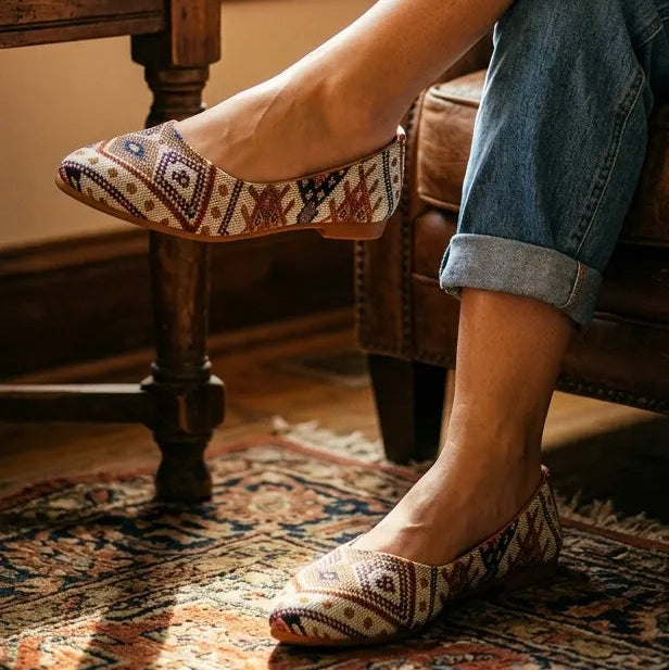 Phulkari Shoe