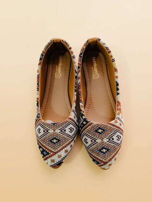 Phulkari Shoe