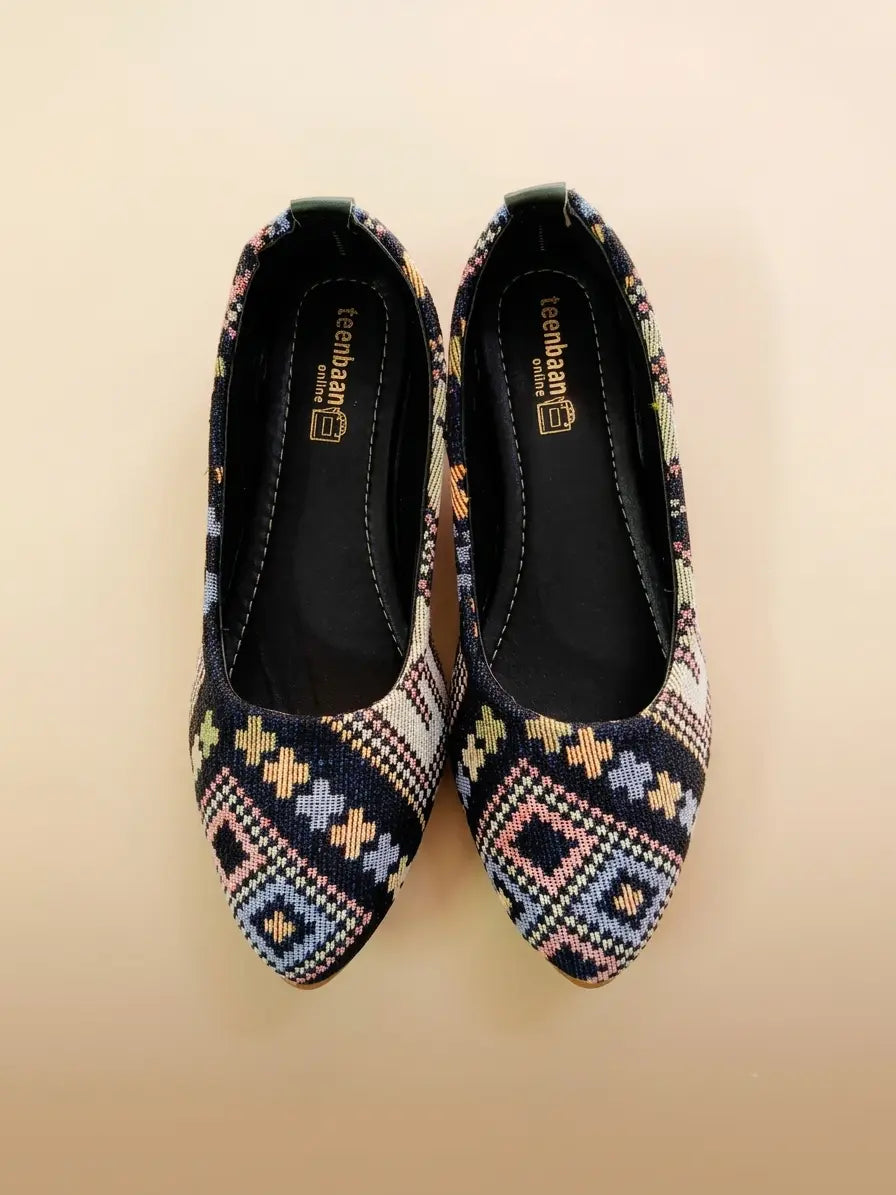Phulkari Shoe
