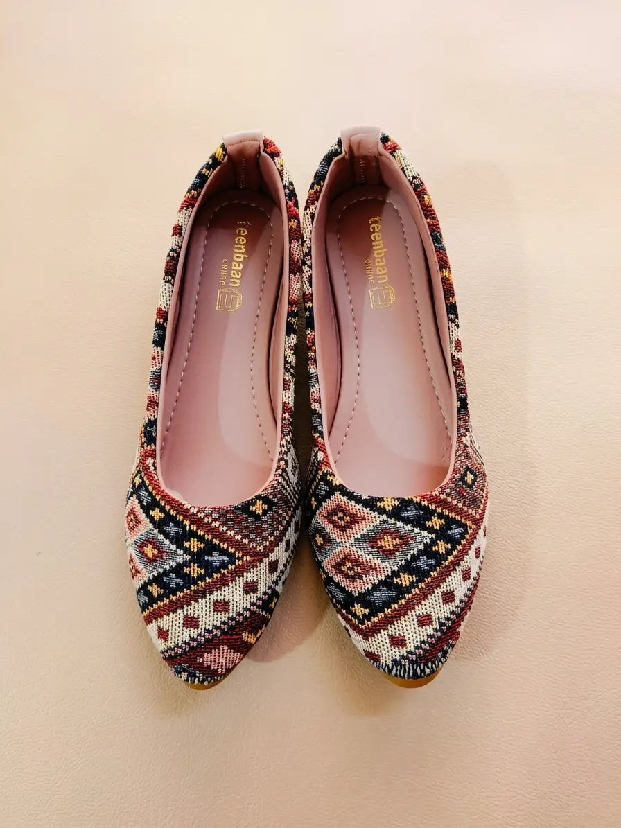 Phulkari Shoe
